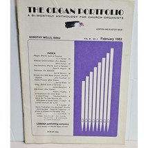 The Organ Portfolio February 1983 Vol. 46 No. 3 By Lorenz Publishing - £7.17 GBP