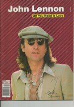 ORIGINAL Vintage 1980 John Lennon All You Need is Love Magazine Beatles - £23.52 GBP