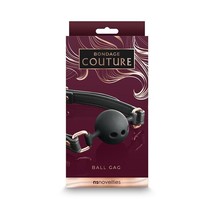 Bondage Couture Ball Gag Black - £19.49 GBP