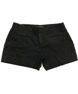 Gap Cotton Shorts Black Flat Zipper Front Casual size 0 Preppy - £6.86 GBP