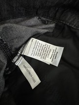 Time & Tru Women's Black Cotton Full Button Front Tiered Skirt Size 12 Waist 32" image 6