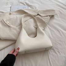 LEFTSIDE Shoulder Underarm Bag for Women 2023 Spring Leather Fashion Designer Tr - £27.32 GBP