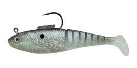 4&quot; VUDU SHAD 3/8 OZ 3/PK SILVER MULLET - $7.40