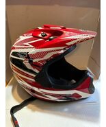 THH motocross helmet Model TX 10 color red, white and black. Size XS - $39.59