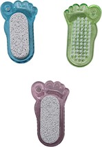 3 Pack Foot Pumice and Nail Brush Dual-Sided Callus Remover Travel Size - $10.74 CAD
