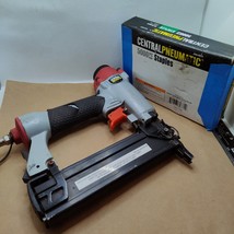 Central Pneumatic 18 Gauge 2-in-1 Air Nailer/Stapler  68019 &amp; Box Of Sta... - $22.98