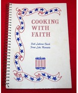 Vintage 1970s FAITH LUTHERAN CHURCH Forest Lake Minnesota COOKBOOK Recip... - $27.00 CAD