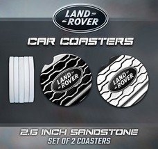 Land Rover Car Coasters, Range Rover Car Coasters, Land Rover Sandstone ... - $10.00