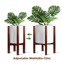 Adjustable Plant Stand Indoor Outdoor Plants Modern Outdoor Large Plante... - $31.99