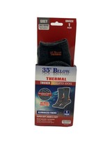 35° Below Thermal Thicker Insulated Socks 1 Pair Grey Small/Medium - BRA... - £5.50 GBP