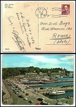 1962 Norway Postcard - Oslo To Rome, Italy N8 - £2.36 GBP