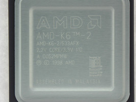 {AMD-K6-2/533AFX} Amd K6-2 533 M Hz Cpu - £9.96 GBP