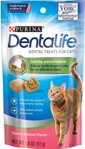 Purina DentaLife Dental Treats for Cats Salmon - £22.69 GBP