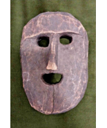 Antique Wooden Hand Carved Nepalese Ritual Mask. West Nepal - $1,690.96 MXN