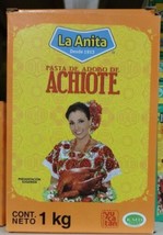 LA ANITA PASTA DE ACHIOTE / ANNATTO PASTE SEASONING - BIG BOX 2.2 LBS -F... - $23.21