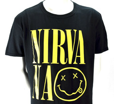 Nirvana Official 2016 T Shirt Men&#39;s XL Happy Face - £17.72 GBP