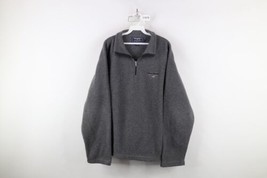 Vtg 90s Polo Sport Ralph Lauren Mens XL SA Flag Half Zip Fleece Pullover Sweater - $69.25