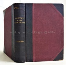 1886 Antique Towanda Pa History Genealogy Aborigines Pennamites Ela Scott Smith - £140.67 GBP