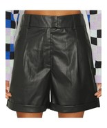 Pants Leather Hot Shorts Short Womens Women Pant Size Wear Mini High Bla... - €86,81 EUR