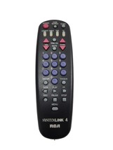 RCA SystemLink 4 universal device TV remote control RCU404A System Link - $9.63