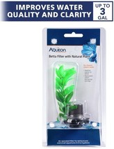 Aqueon Betta Filter with Natural Plant - £32.71 GBP
