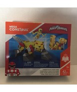 NEW Mega Contrux Power Rangers Sabretooth Tiger Zord 42 Pcs Set - $45.59 CAD
