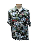 Reyn Spooner Chevrolet Men&#39;s Aloha Hawaiian Shirt Made In USA Size Large - $436.09 MXN