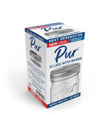 CASE OF 36 PACKAGES -  Pur Mason Wide Mouth Canning Lids and Bands 12 pk - $70.06 CAD