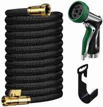 Garden Hose 50 ft,Expandable Water Hose with Spray Nozzle&amp;Car Washing Nozzle - £39.89 GBP