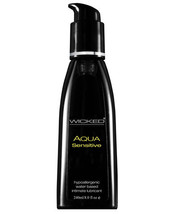 Wicked Sensual Care Hypoallergenic Aqua Sensitive Water Based Lubricant ... - £22.34 GBP