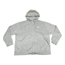 Nike Full Zip Up Gray Hoodie Sweatshirt Jacket Men’s Womens XL Vintage P... - $37.39