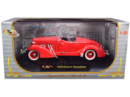 1935 Auburn Speedster Coral Red 1/32 Diecast Model Car By Signature Models - £30.01 GBP