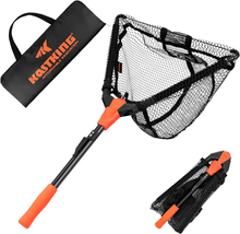 Pontus Fishing Net Fish Landing Net, Foldable &amp; Lightweight Freshwater Fishing  - £27.75 GBP