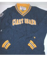 USCG US Coast Guard logo pullover men&#39;s shirt/light jacket Med, Champion... - $33.95 CAD