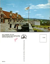 New York(NY) Fort Ticonderoga Southwest Bastion South Barracks Vintage Postcard - £7.51 GBP