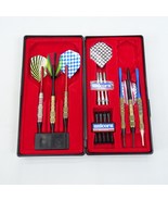 Unicorn Brass Darts Pack Clam Case Soft Tip Accessories - $21.80