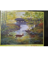 Puzzle Rock Creek Crossing 500 pc Jigsaw Puzzle New - $24.05 CAD