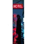 Rain-Soaked Street Bookmark Cross Stitch Pattern (PDF) | Detective Noire - $3.99