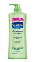 Vaseline Intensive Care Aloe Soothe Body Lotion, 400 ml(Free shipping wo... - $29.24