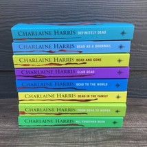 Sookie Stackhouse Series Lot Of 8-BY Charlaine HARRIS-Club Dead/Dead Until Dark - £26.96 GBP