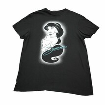 Disney Shirt Mens M Black Short Sleeve Round Neck Cotton Knit Casual T S... - $355.10 MXN