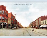 East Main Street View Benton Harbor Michigan MI UNP DB Postcard Q4 - £5.05 GBP