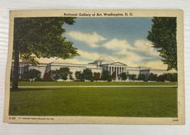 Postcard Washington DC National Gallery of Art 1941 Linen Vintage - £2.35 GBP