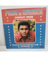 CHARLEY PRIDE - Pride Of America  LP Record RCA Victor APL1-0757 Vinyl - $4.64