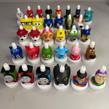 Good 2 Grow Topper Lot Disney Marvel Toothless Thomas Paw Patrol 32 Toppers - $632.82 MXN