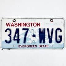  United States Washington Evergreen Passenger License Plate 347-WVG - $18.80