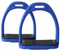 Horse Saddle English Composite Light Weight Stirrups 4-1/2" Wide 51113 - $14.99