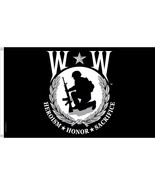 Patriotic Wounded Warrior Flag (4ft x 6ft) - £47.18 GBP