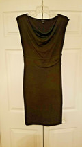 Ann Taylor Women&#39;s Size 4 Black Short Sleeve Dress - £23.32 GBP