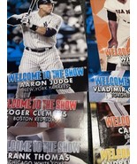 11- 2022 Topps Series 1 Welcome to the Show Insert Lot Judge,Mays, And More - £3.92 GBP